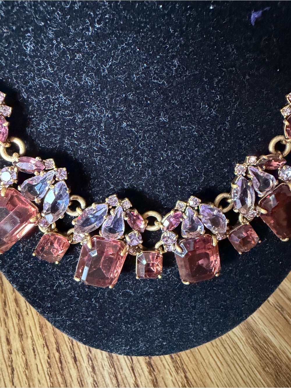 NWOT J. Crew Crystal Statement Necklace - Picture 2 of 3